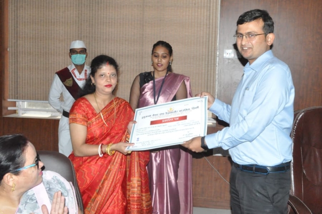 PSY Meritorious honor in Hosangabad Collectorate